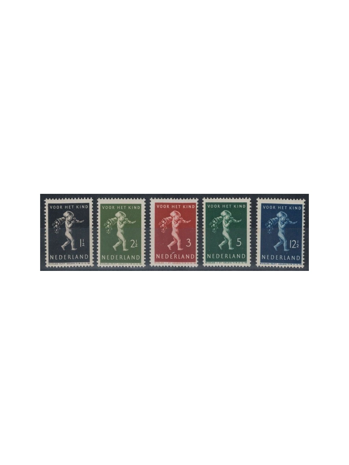 HOLLAND 1939 Pro childhood 5v MNH**