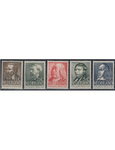 OLANDA 1939 Beneficenza, serie estiva, uomini illustri 5v MNH**