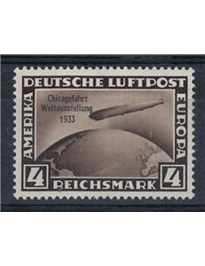 GERMANY REICH 1933 Zeppelin Trip to Chicago 1v MH*