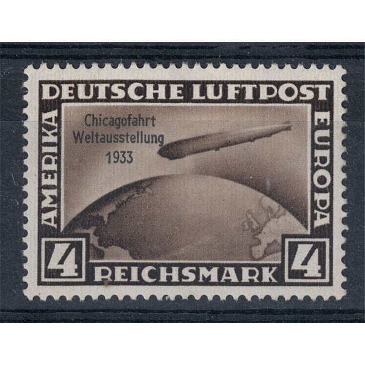 GERMANY REICH 1933 Zeppelin Trip to Chicago 1v MH*