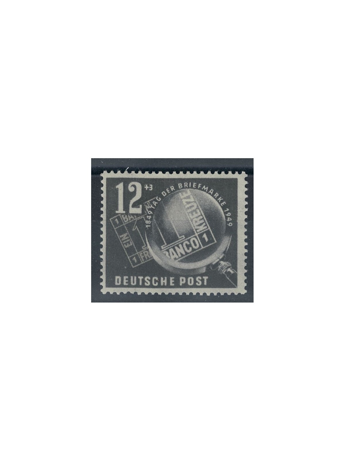 GERMANY DDR 1949 Stamp Day MNH**