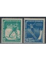 GERMANY DDR 1952 Winter Sports 2v MNH**