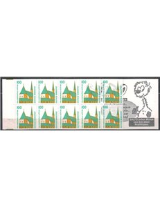 GERMANY BRD 1989 Famous monuments booklet MNH**