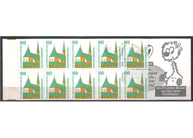 GERMANIA BRD 1989 Monumenti celebri LB MNH**