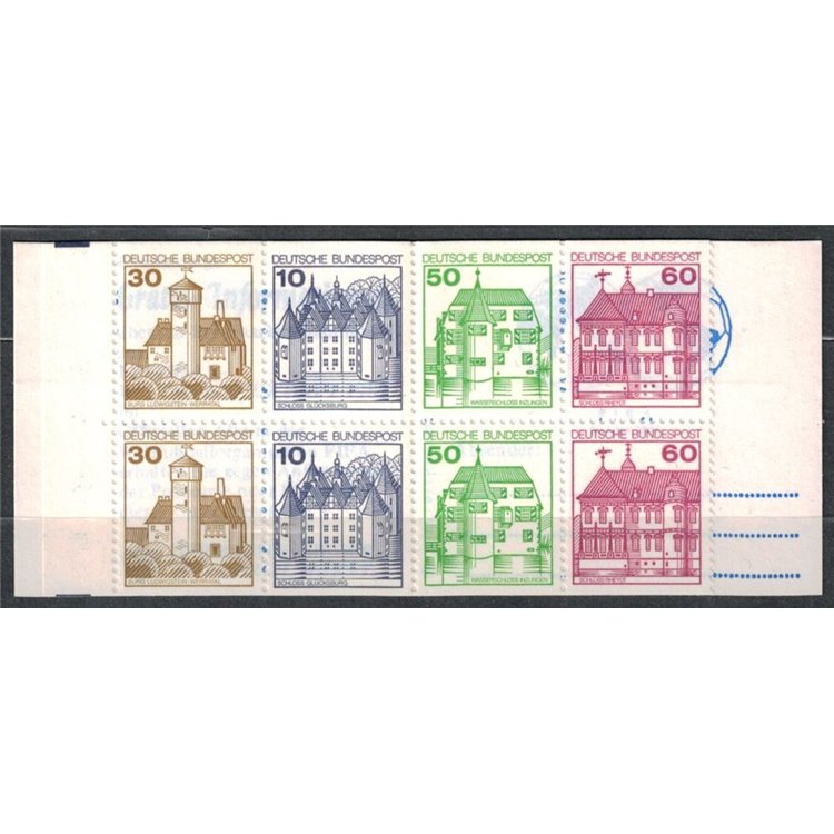 GERMANY BRD 1979-80 Castles and fortresses 1 booklet MNH**