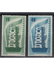 GERMANIA BRD 1956 Europa 2v MNH**