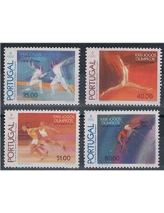 PORTOGALLO 1984 Olimpiadi di Los Angeles 4v MNH**