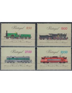 PORTUGAL 1981 Railway Anniversary 4v MNH**
