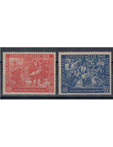 GERMANY (SOVIET WEST) 1949 Spring Fair 2v MNH**