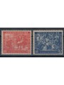 GERMANIA (OCC. SOVIETICA) 1949 Fiera di Primavera 2v MNH**