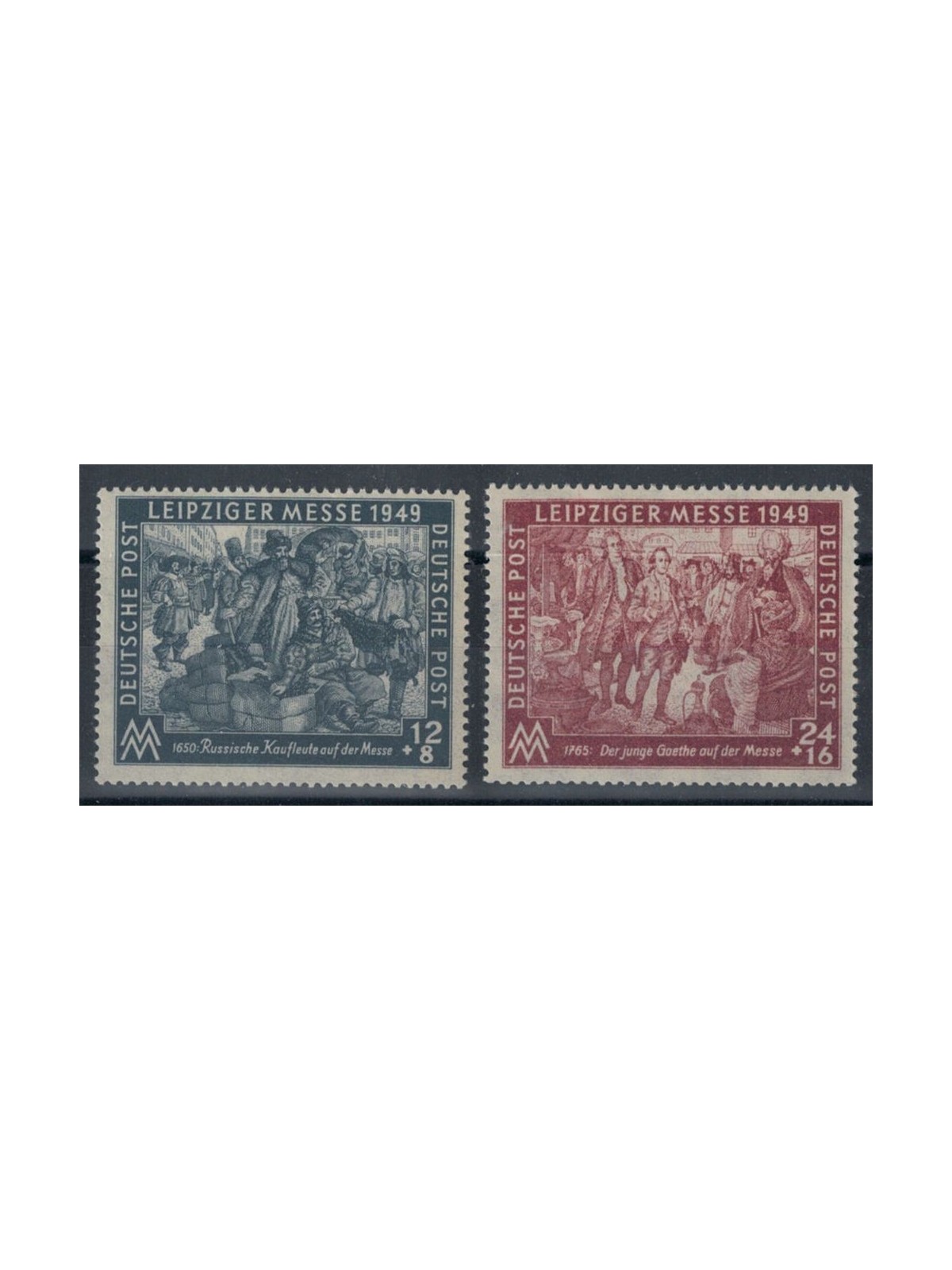 GERMANY (SOVIET WEST) 1949 Autumn Fair 2v MNH**