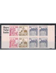 BERLINO 1977 Castelli e fortezze 1 LB MNH**