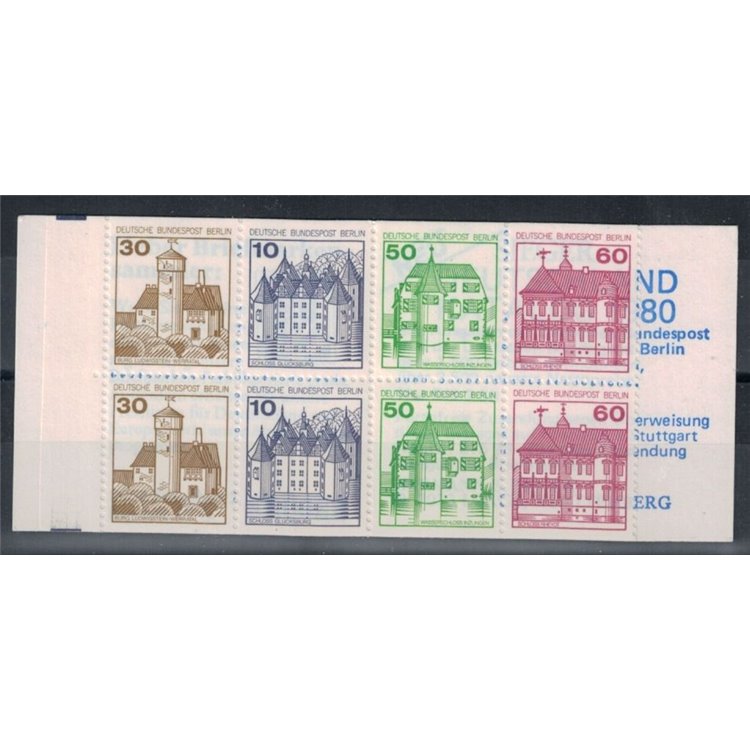 BERLINO 1979-80 Castelli e fortezze yv 575b 1 LB MNH**