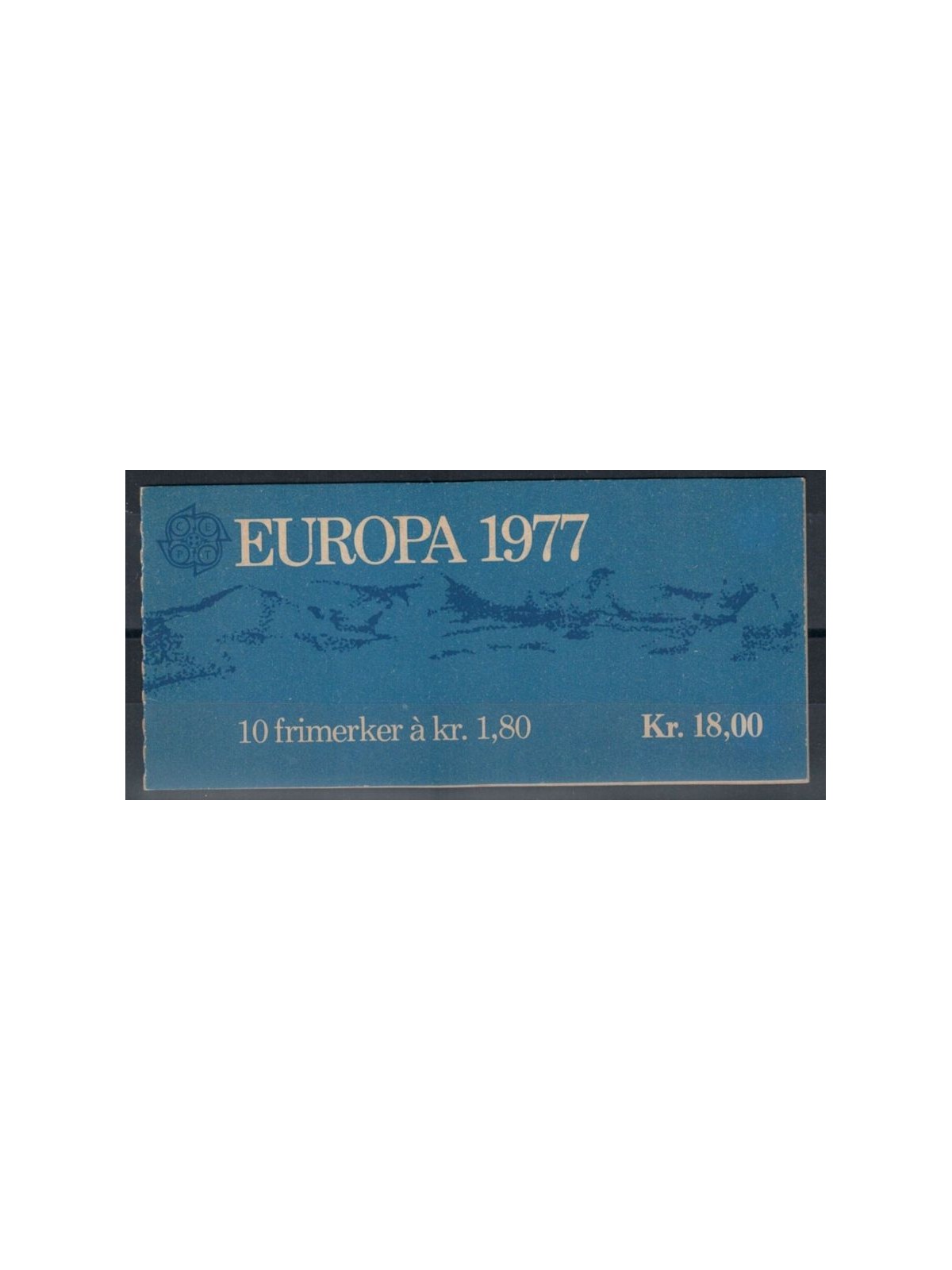 NORWAY 1977 Europe 1.80 kr booklet MNH**