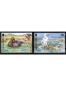 GUERNSEY 2001 Europa 2v MNH**