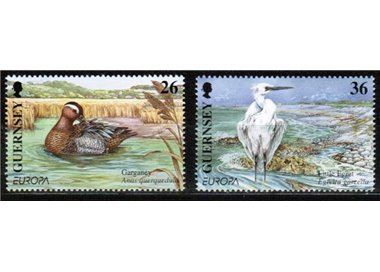 GUERNSEY 2001 Europa 2v MNH**