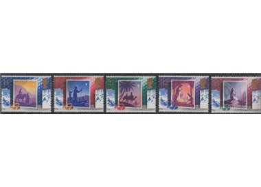 GREAT BRITAIN 1988 Christmas 5v MNH**