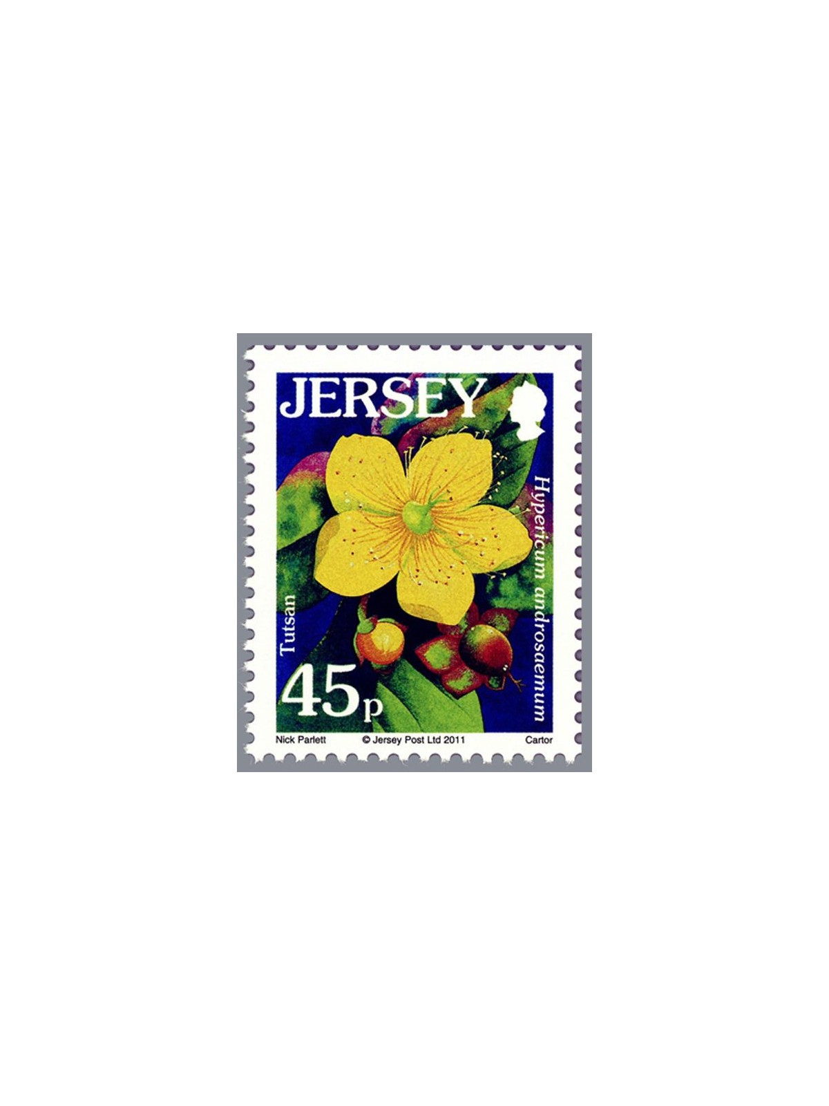 JERSEY 2011 Flora (Fiori selvatici) MNH**