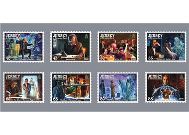 JERSEY 2012 Charles Dickens - A Christmas Carol - set mint 8v