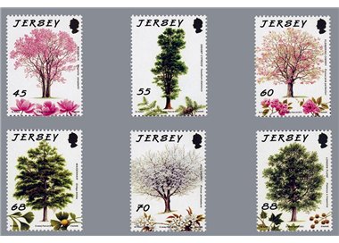 JERSEY 2012 Jersey Trees for Life Association 6v MNH**