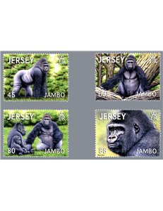 JERSEY 2012 Il gorilla Jambo - Jambo the Gorilla 4v