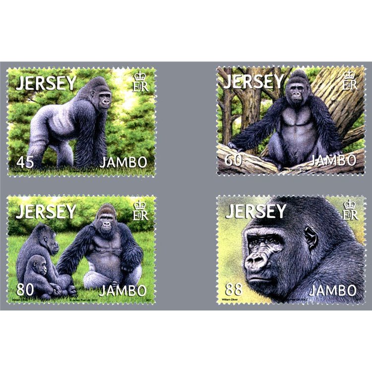 JERSEY 2012 Il gorilla Jambo - Jambo the Gorilla 4v