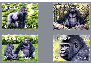 JERSEY 2012 Il gorilla Jambo - Jambo the Gorilla 4v