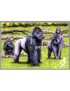 JERSEY 2012 Il gorilla Jambo BF MNH**