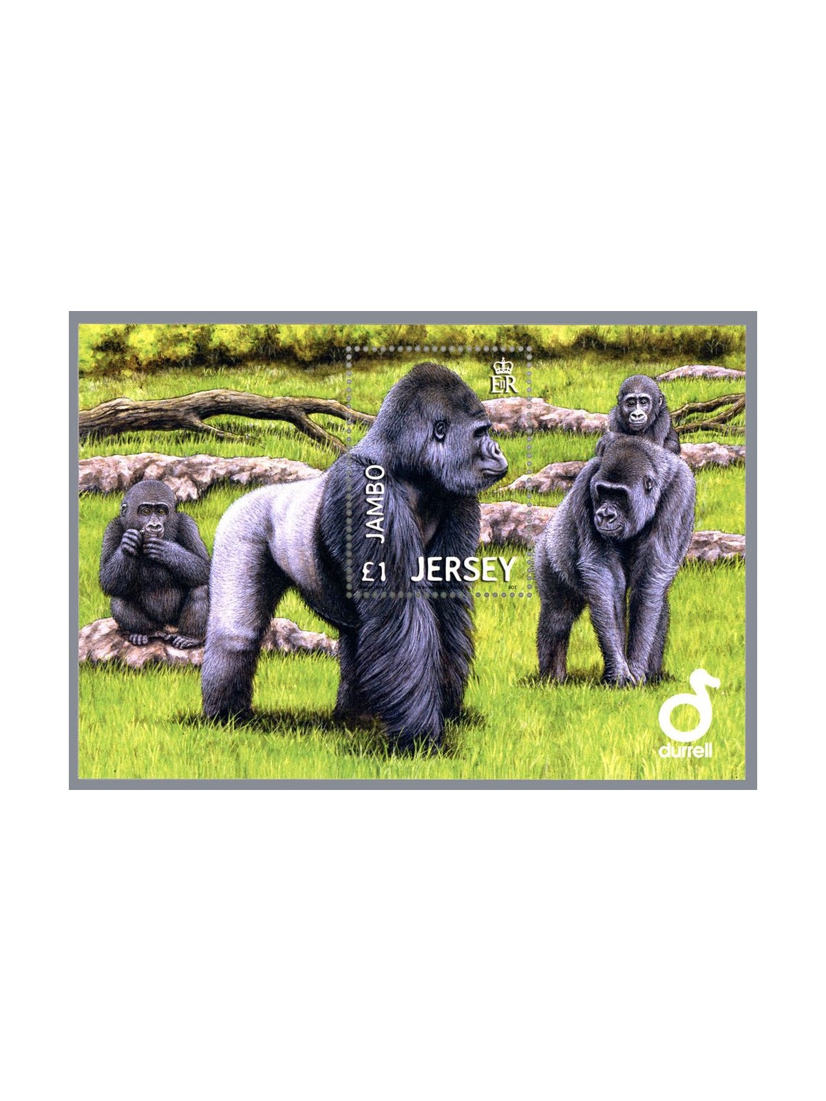 JERSEY 2012 Jambo the Gorilla s/s MNH**