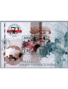 JERSEY 2011 Industria finanziaria BF MNH**