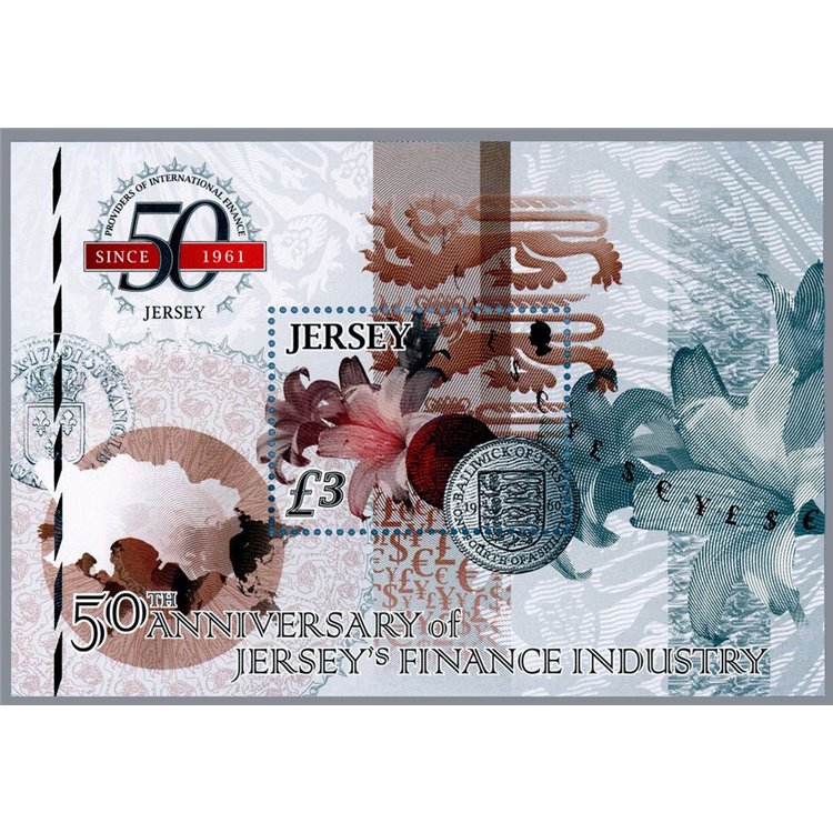 JERSEY 2011 Financial Industry s/s MNH**