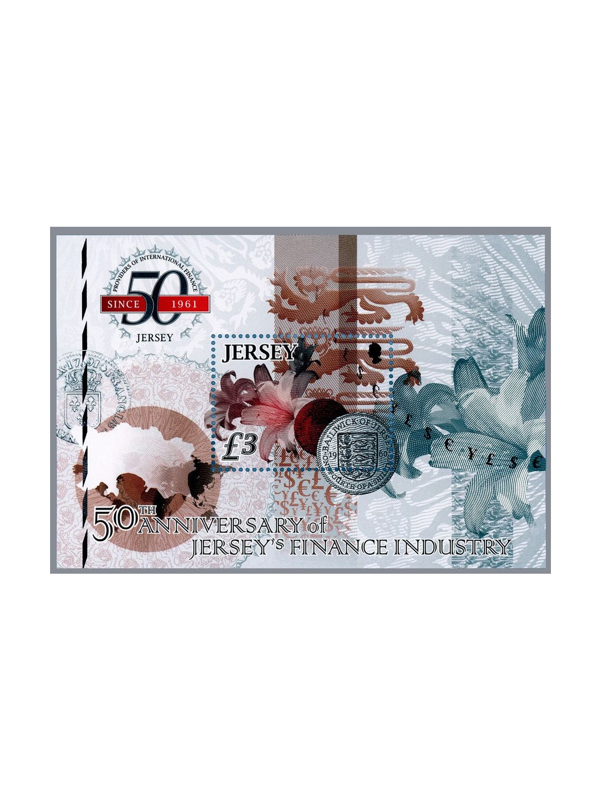 JERSEY 2011 Financial Industry s/s MNH**