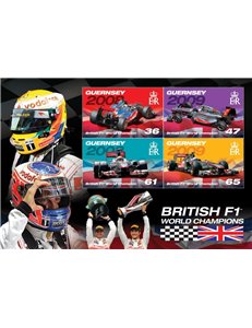 GUERNSEY 2011 Campioni di F1 1 BF MNH**