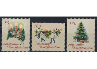 LIECHTENSTEIN 2008 Natale 3v MNH**