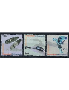 LIECHTENSTEIN 2008 Tecniche innovative 3v MNH**