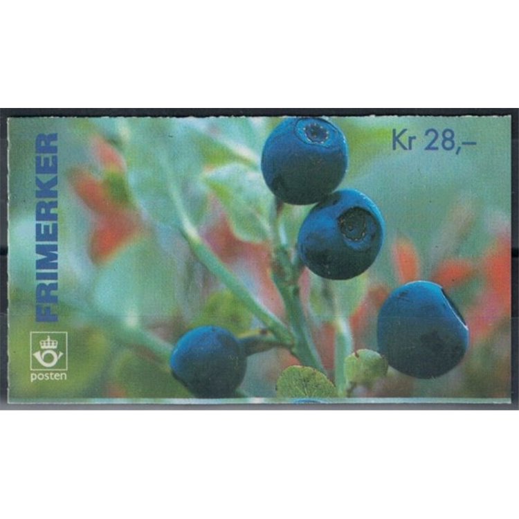 NORWAY 1995 Wild Berries 1 booklet MNH**