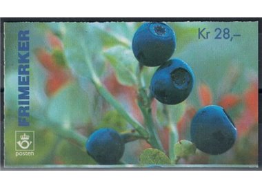 NORWAY 1995 Wild Berries 1 booklet MNH**