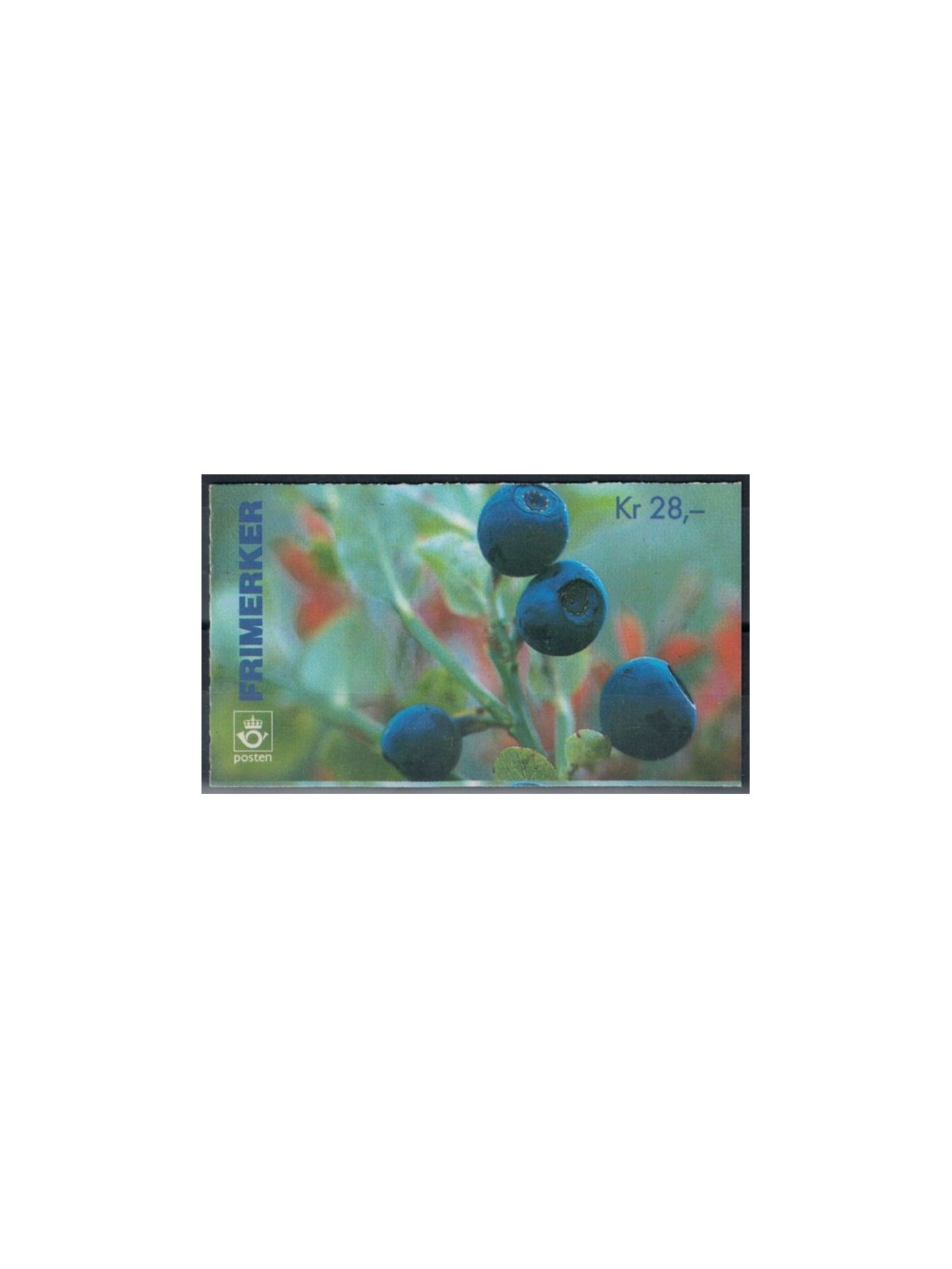 NORVEGIA 1995 Bacche selvatiche 1 LB MNH**