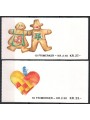 NORVEGIA 1987 Natale 20v in 2 libretti MNH**