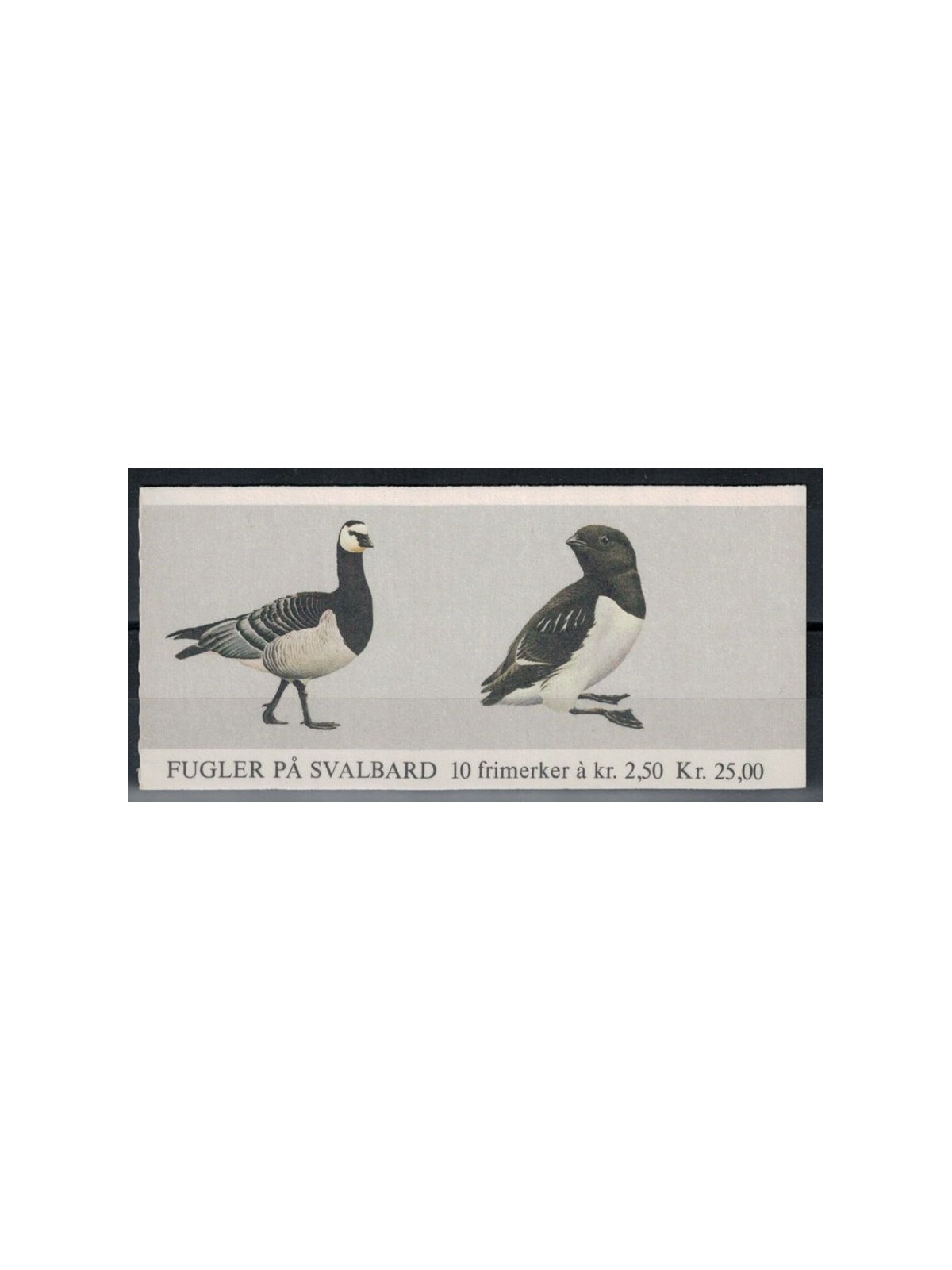 NORWAY 1983 Birds, ordinary set 5x2v in booklet MNH**