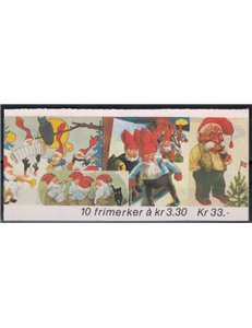 NORWAY 1992 Christmas 1 booklet MNH**