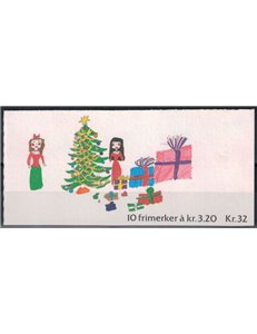 NORVEGIA 1990 Natale 1 LB MNH**