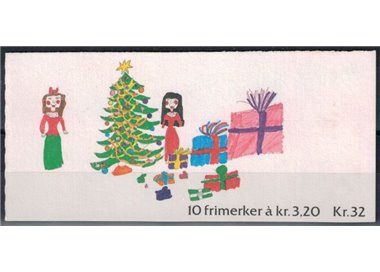 NORVEGIA 1990 Natale 1 LB MNH**