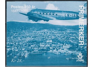 NORWAY 1996 Anniversary of the Norwegian Post 1 booklet MNH**
