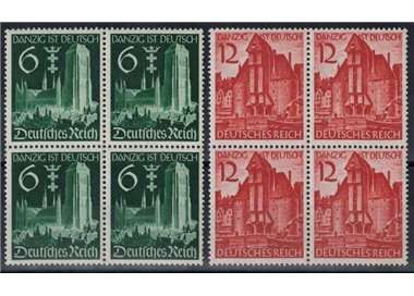 GERMANY REICH 1939 Annexation of Danzig 2v MNH**