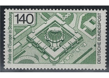 GERMANIA BRD 1977 Palazzo dell'Europa 1v MNH**