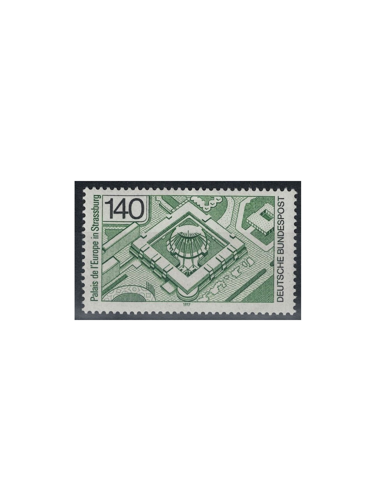 GERMANY BRD 1977 Palace of Europe 1v MNH**