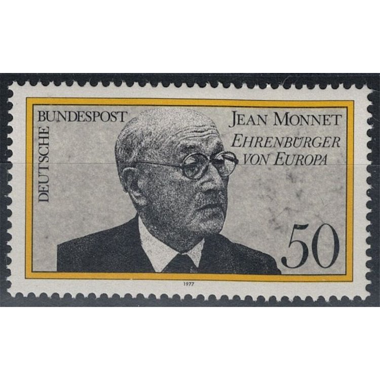 GERMANIA BRD 1977 Jean Monnet 1v MNH**