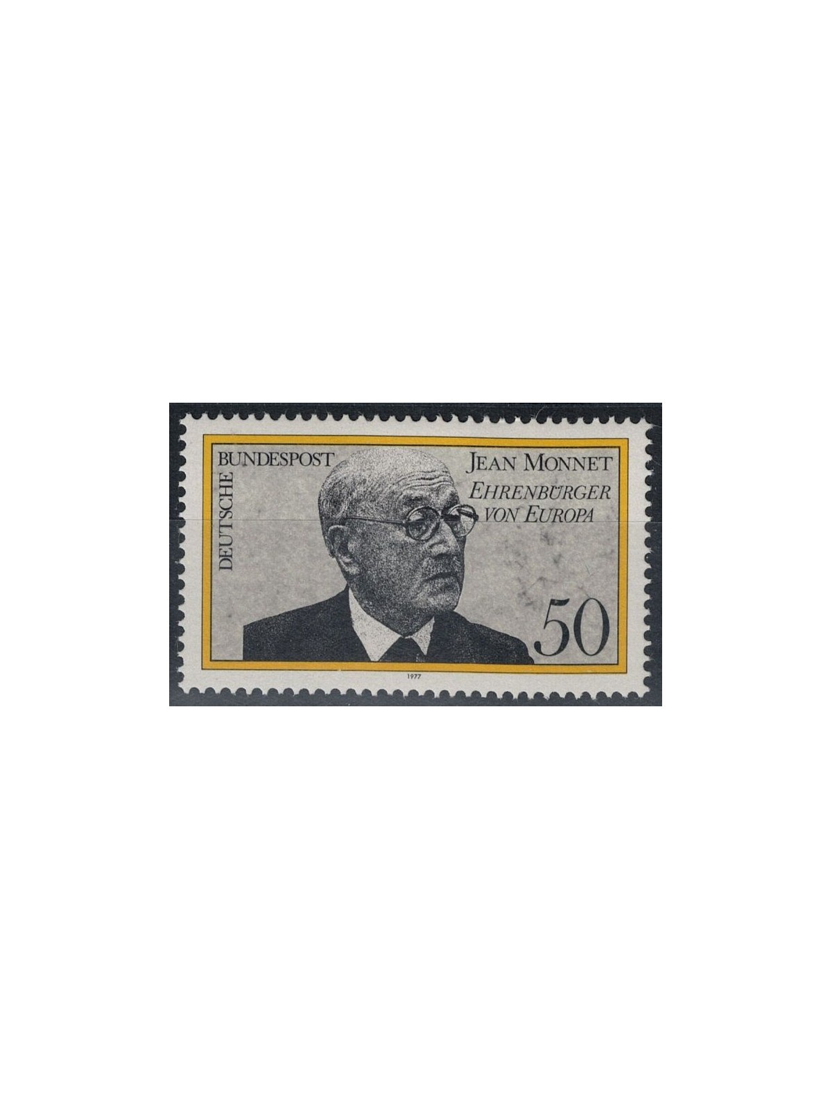 GERMANIA BRD 1977 Jean Monnet 1v MNH**