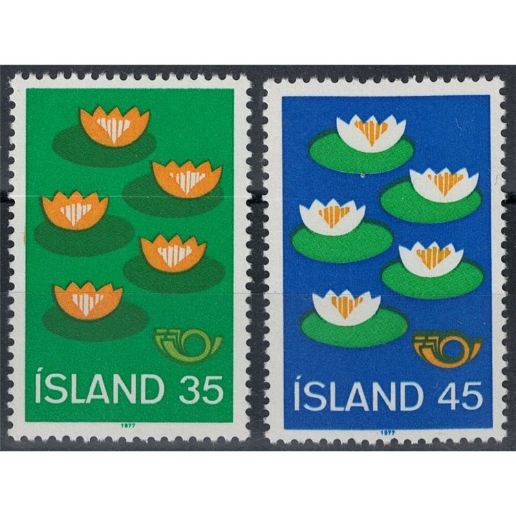 ICELAND 1977 Norden, Nordic Council 2v MNH**